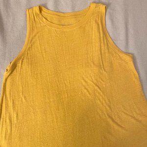 Yellow tank